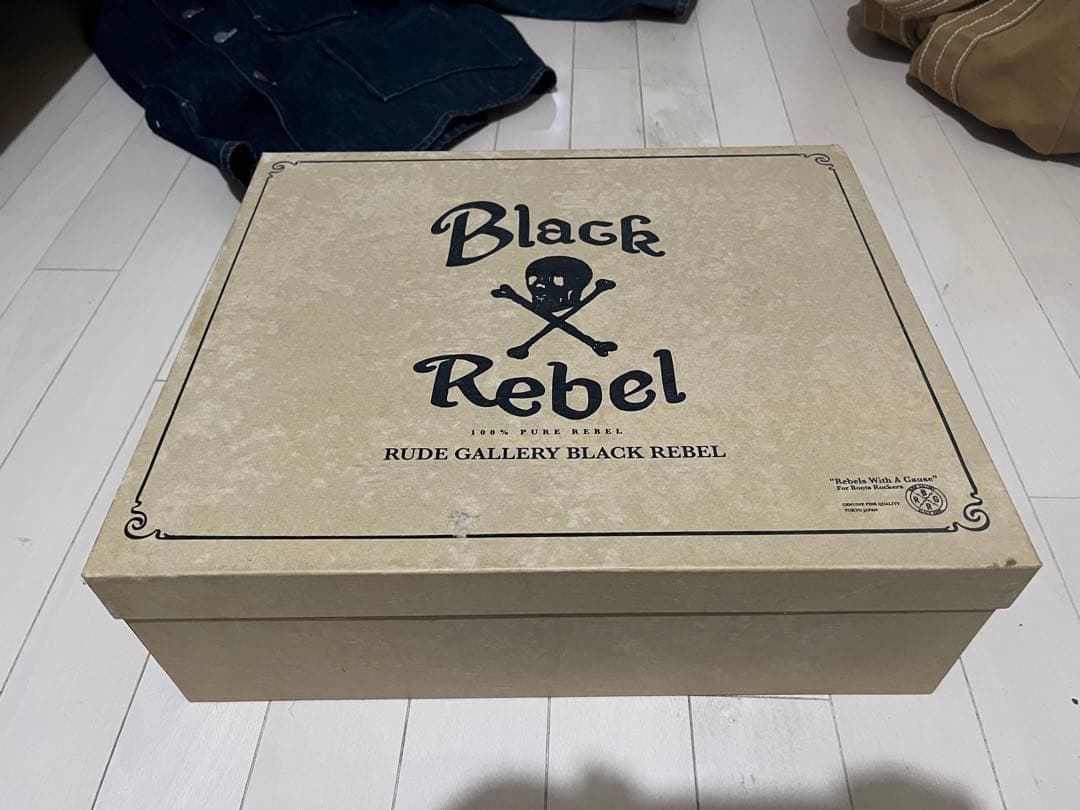 時の音Rude Gallery Black Rebel size8