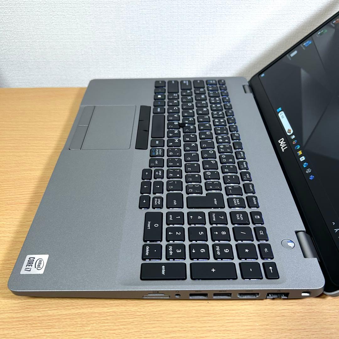 美品 DELL Precision 3551 i7 32GB 512GB 15型