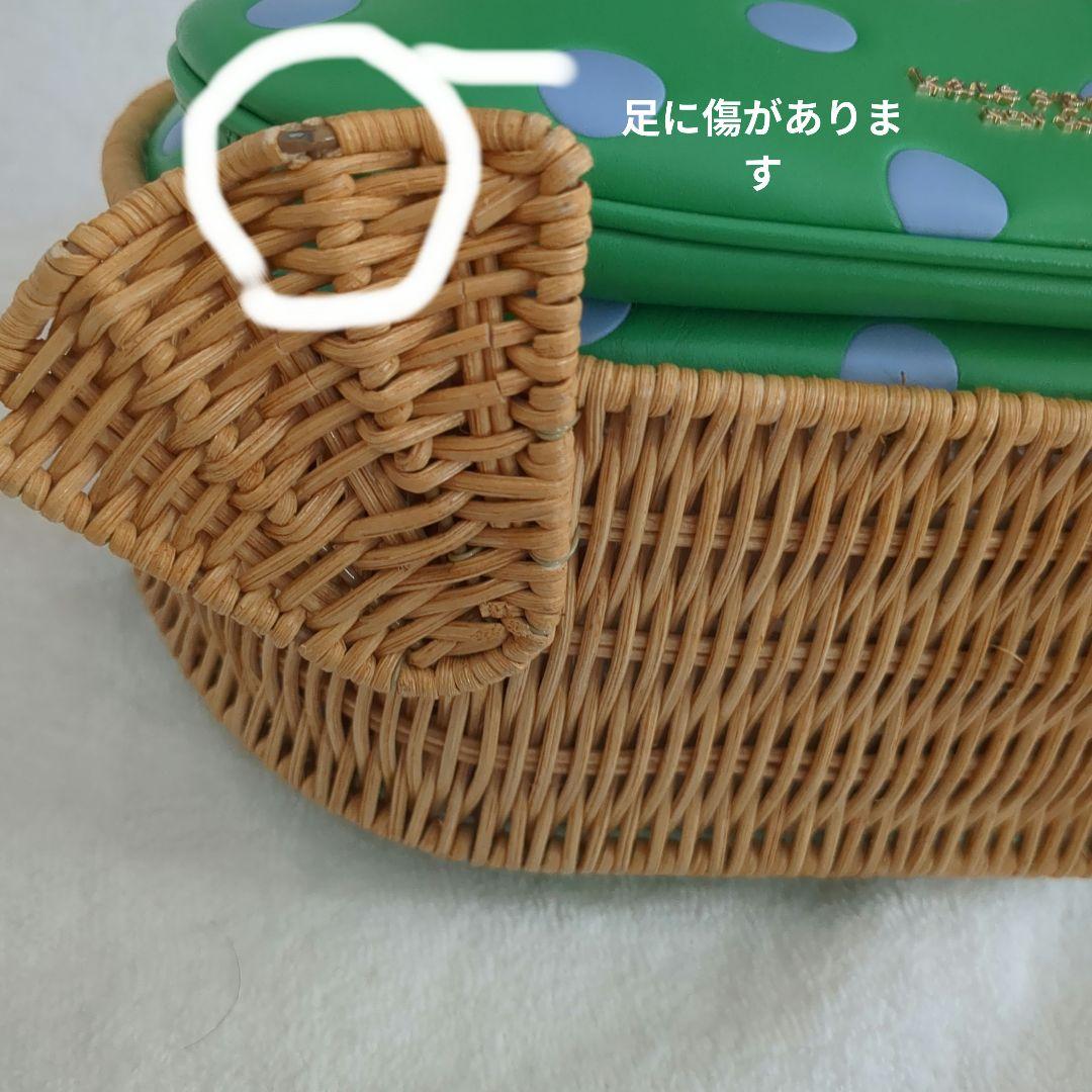 ゆ*る様 kate spadeかごバッグ袋付き