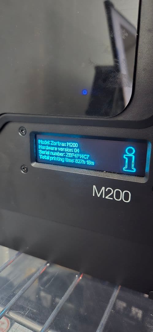 シ*ウ様 Zortrax M200 3Dプリンター