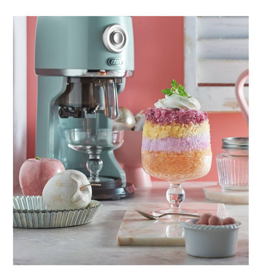 新品未使用 ✨Toffy 電動かき氷機 レトロ おしゃれ ふわふわ氷 トフィー