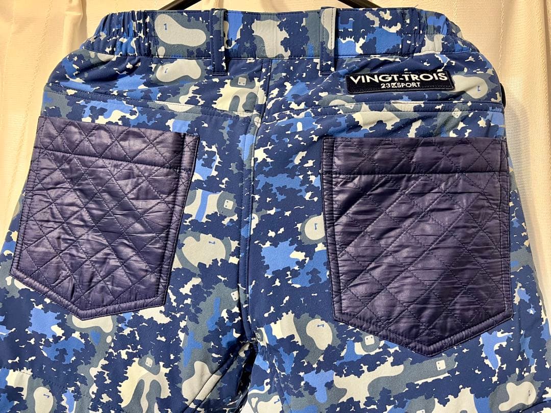 23区 GOLF ゴルフ 軽量防寒着上下 2way ジャケットダウン90% M