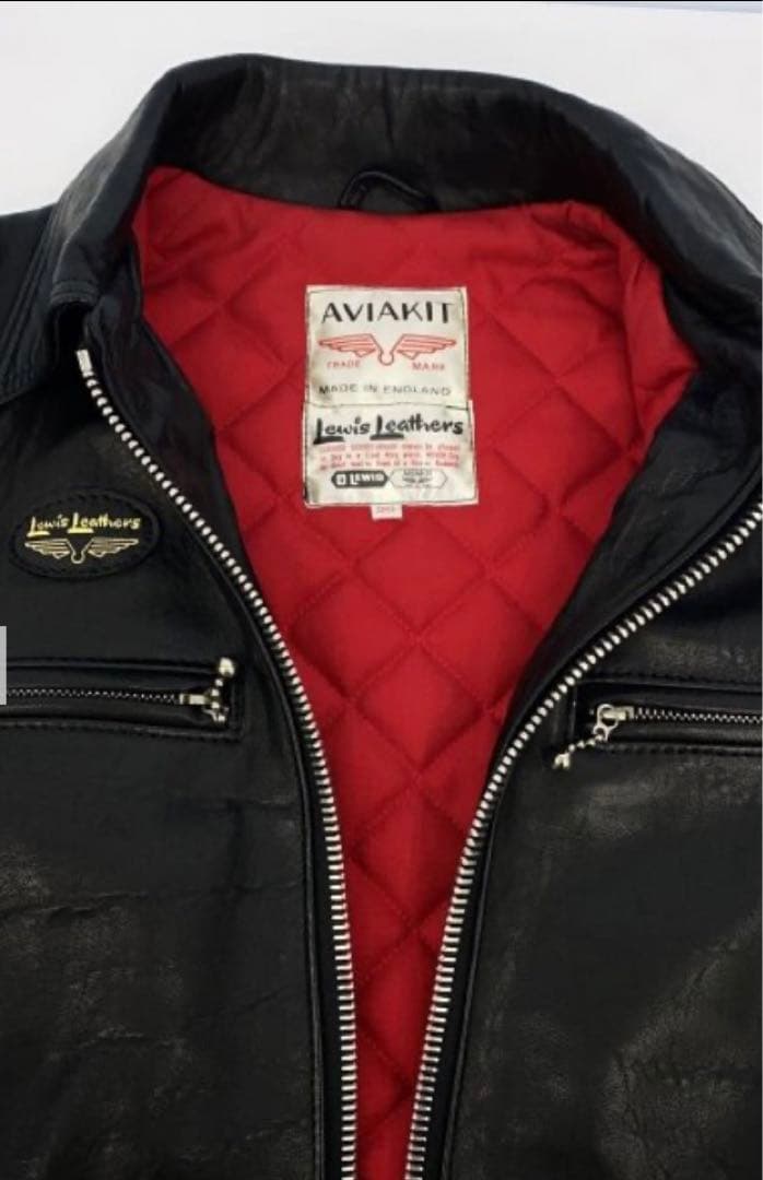 ルイスレザー ドミネーター　レディース　シープスキン　30