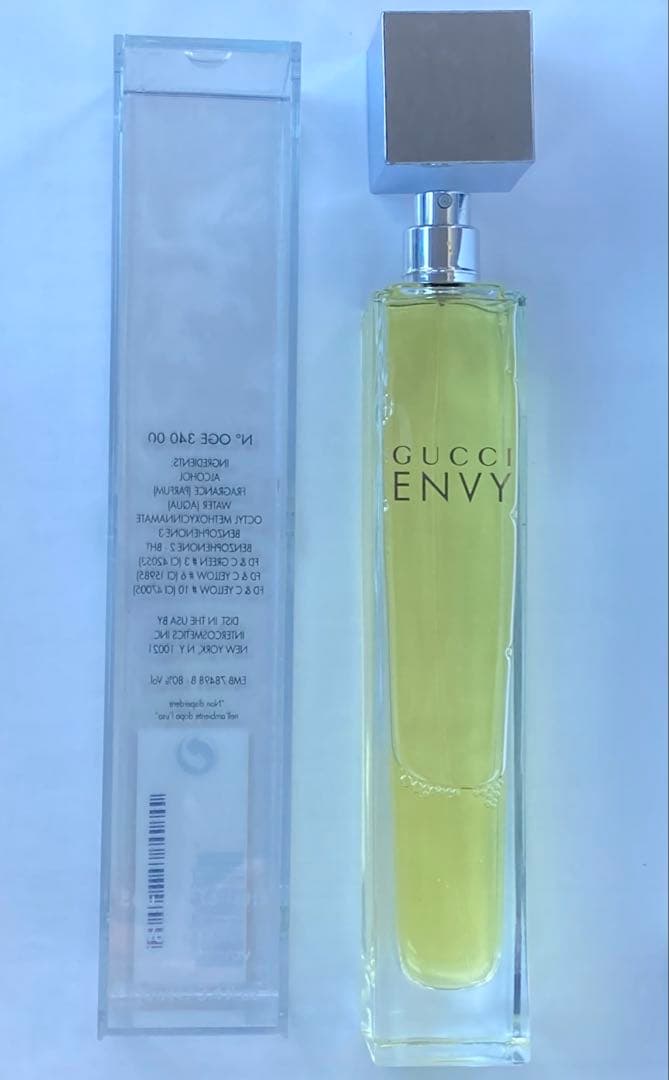 残量8割程度　GUCCI ENVY グッチ エンヴィ オードトワレ100ml