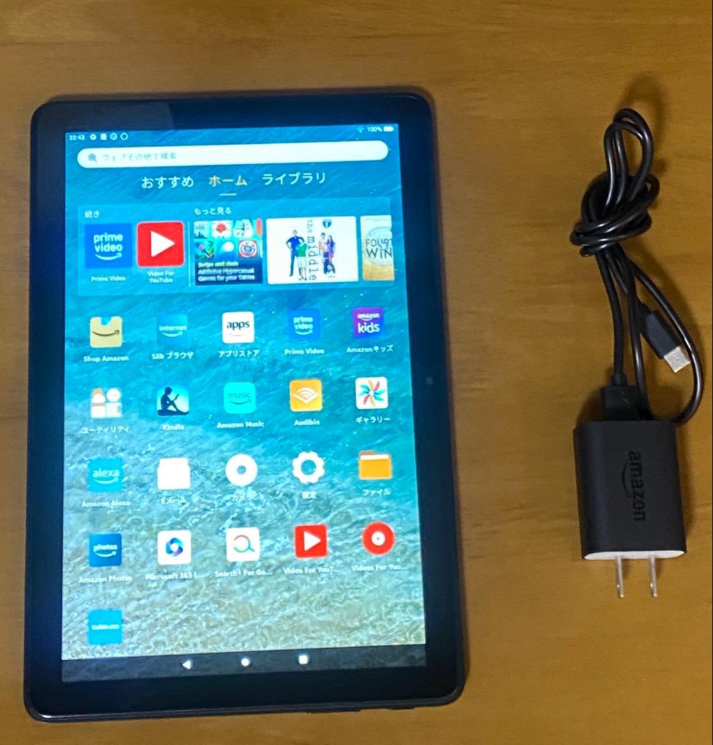 Fire HD 10 タブレット 10インチHD ディスプレイ 32GB BK