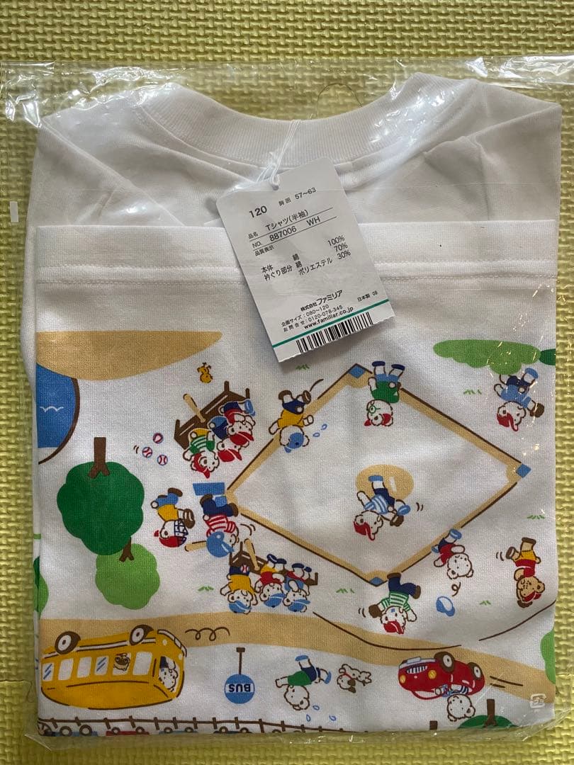 ★新品★未使用★ファミリア★120cm★半袖★Tシャツ★70周年★記念★限定★