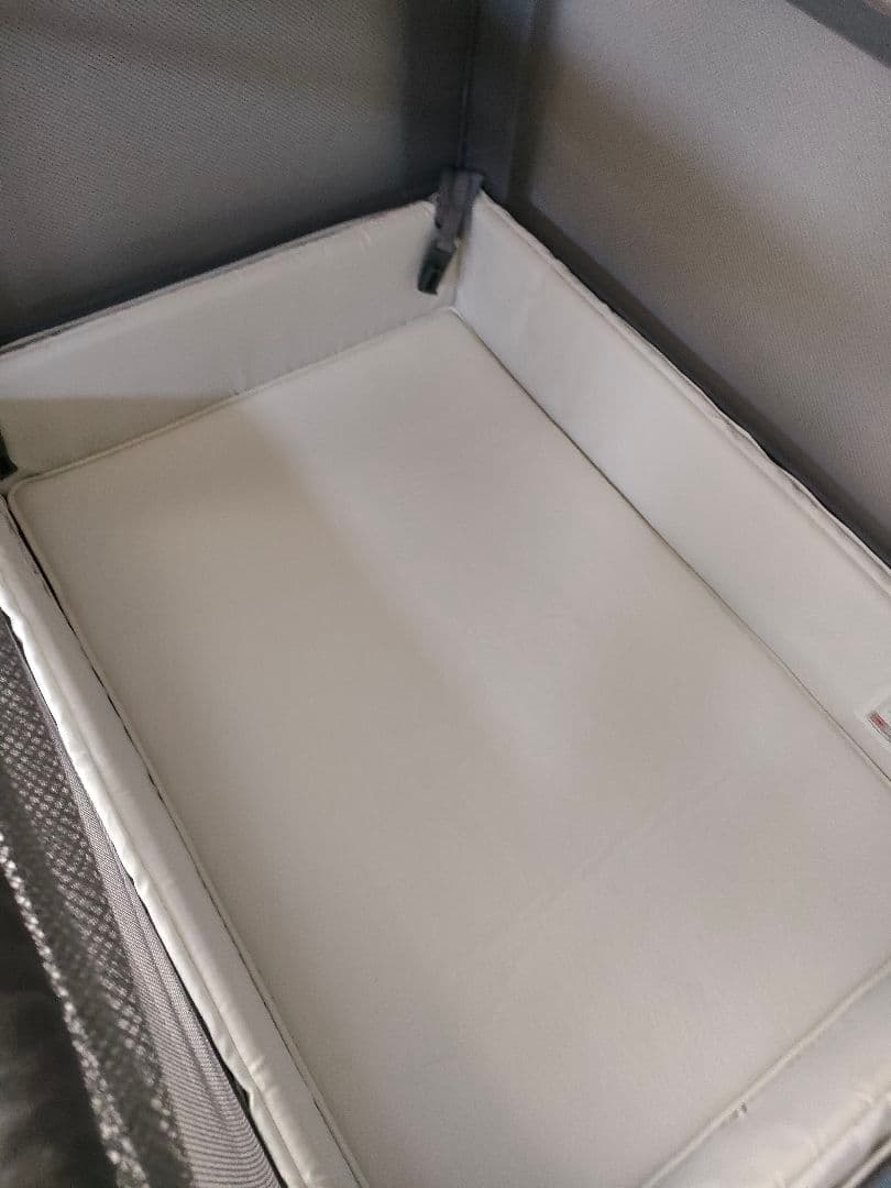 Aprica ココネルエアープラス ベビーベッド グレー 取扱説明書付き グレー