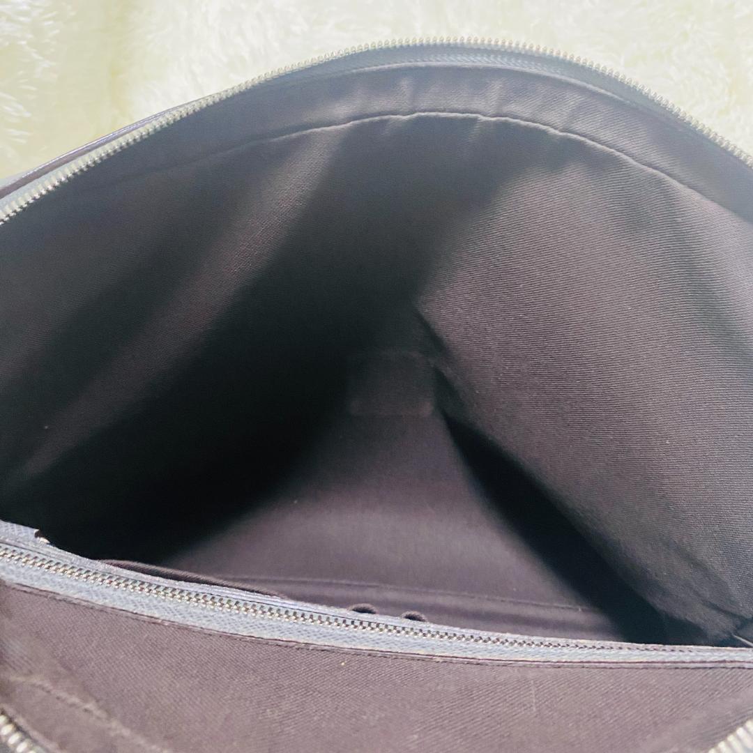 LOUIS VUITTON ビジネスバッグ タイガ グレー　ヴァシリ レザー