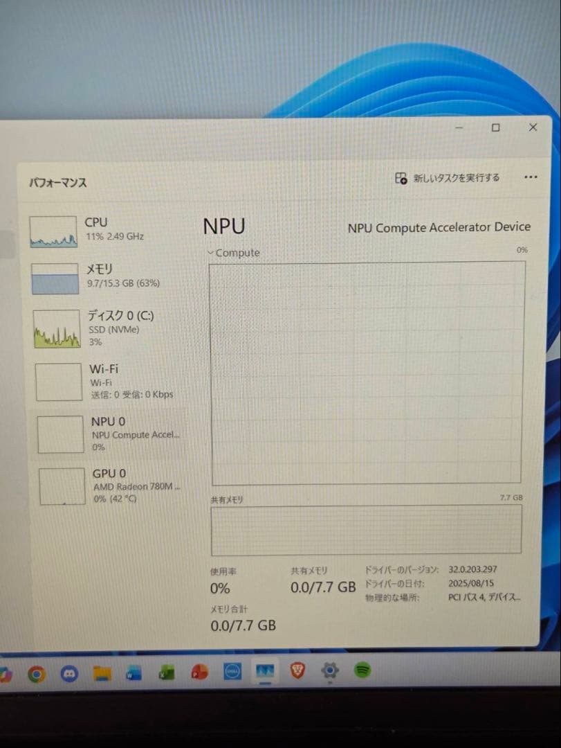 美品 Dell Inspiron 14 5445 Ryzen7 16GB 1TB