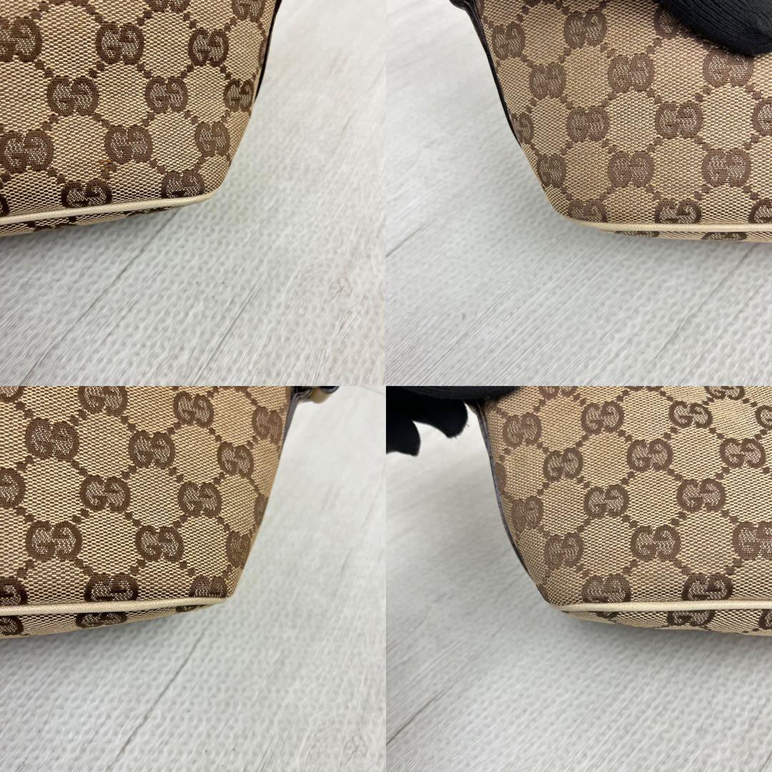 極美品✨ GUCCI グッチ ハンドバッグ アクセサリーポーチ GG キャンバス