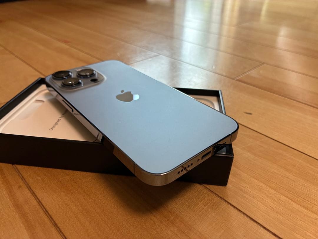 【極美品】Apple iPhone 13 Pro シエラブルー256GB 89%