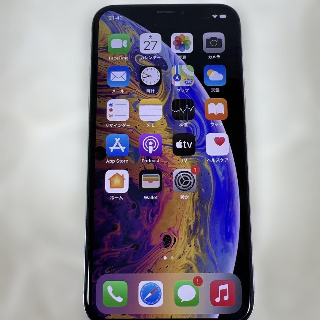 iphone XS 64GB バッテリー79%
