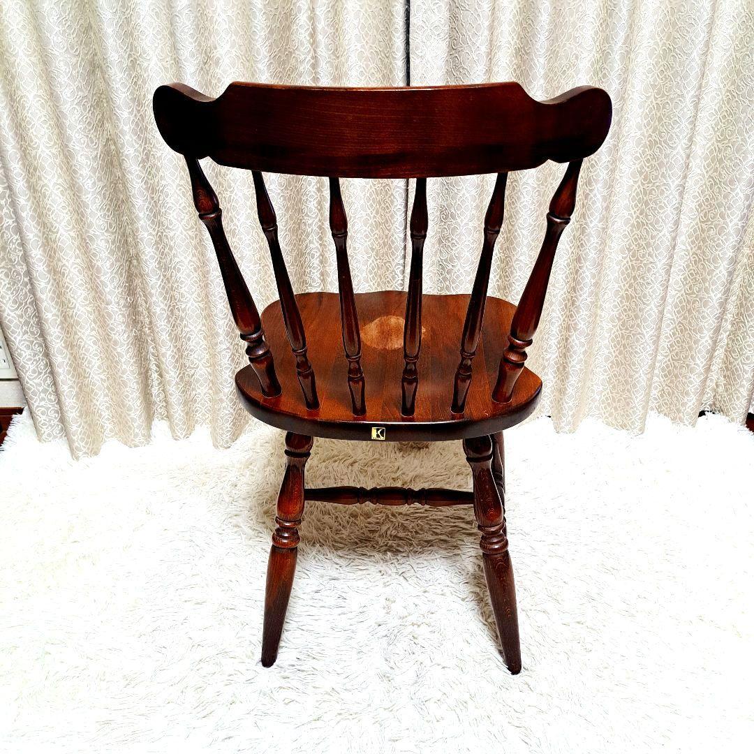 【ダイニングチェア】飛騨産業　ウィンザーチェア　スティックバック　ヴィンテージ◎