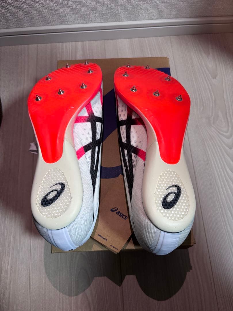 asics メタスピードSP 26.5cm ホワイト/レッド/ブラック