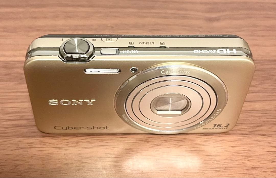 ★SONY Cyber-shot DSC-WX30 シルバー デジカメ