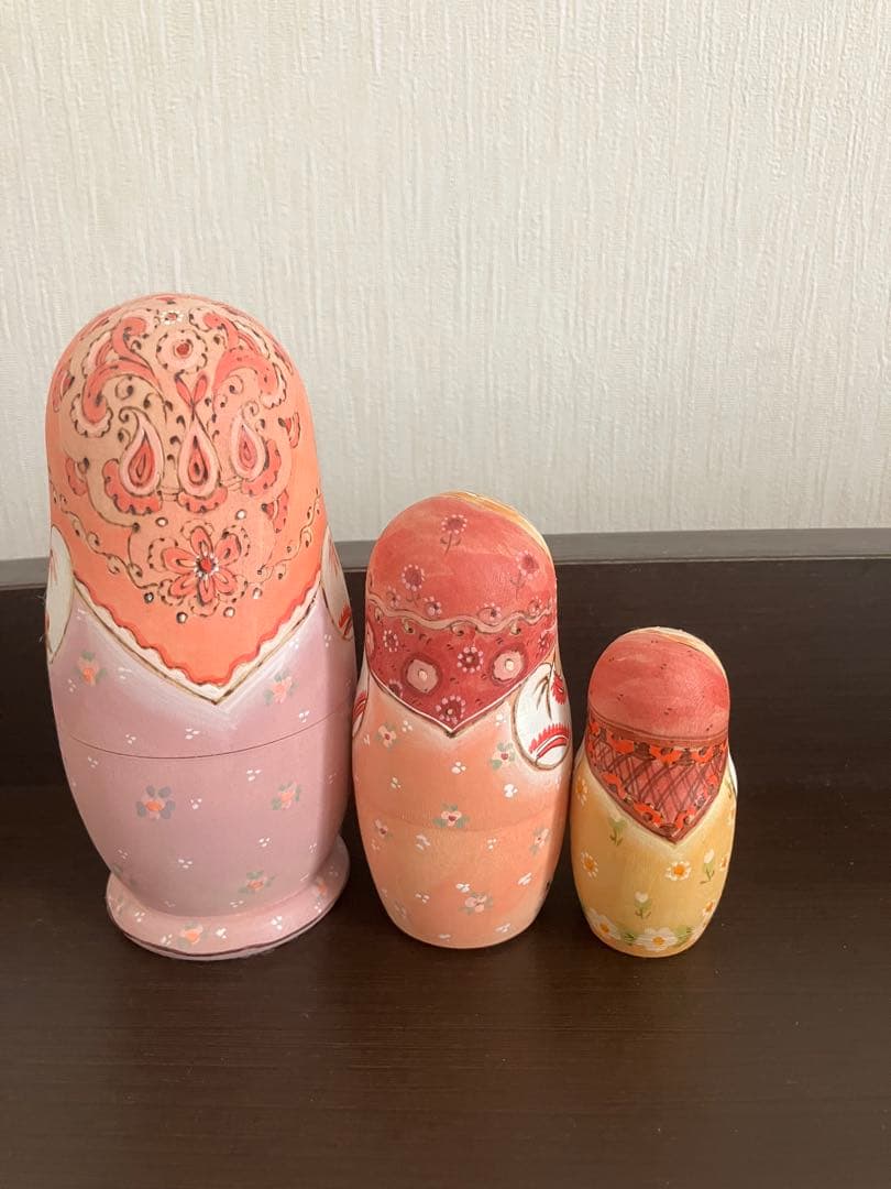 マトリョーシカ作家　イリーナさんのマトリョーシカ ドラゴンと女の子