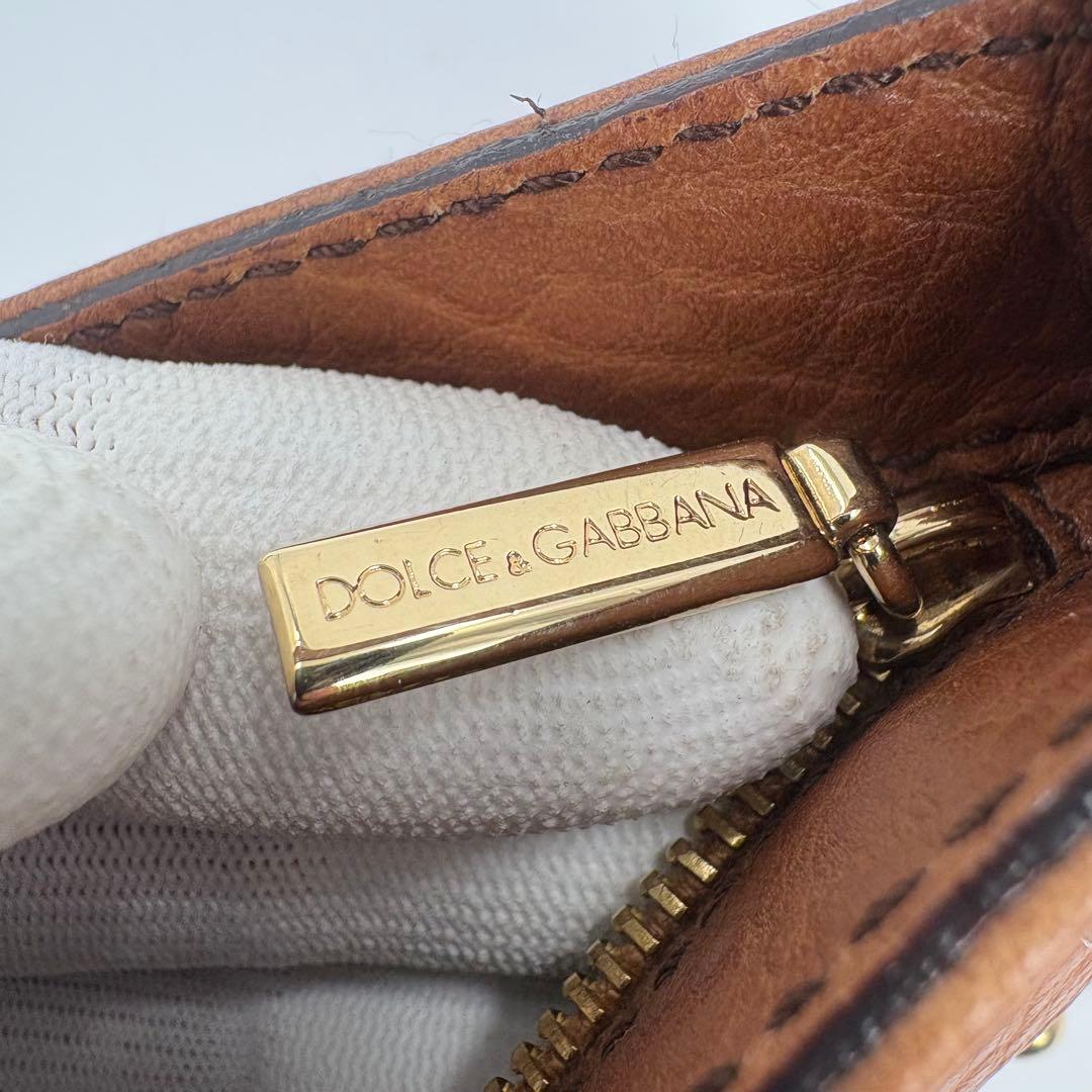 美品　ドルチェ＆ガッバーナ ハンドバッグ レザー スタッズ D&G 919