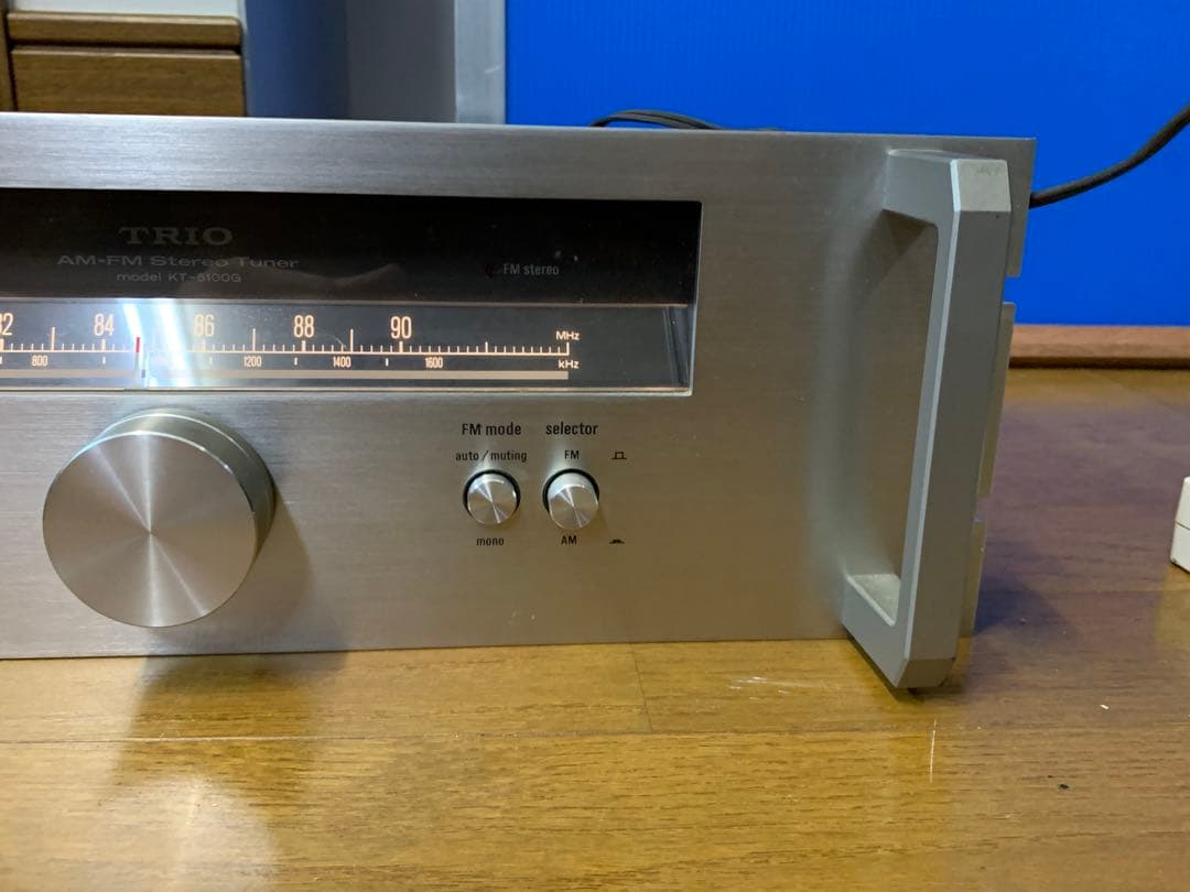 ★TRIO TUNER KT-5100G ビンテージ AM/FMチューナー