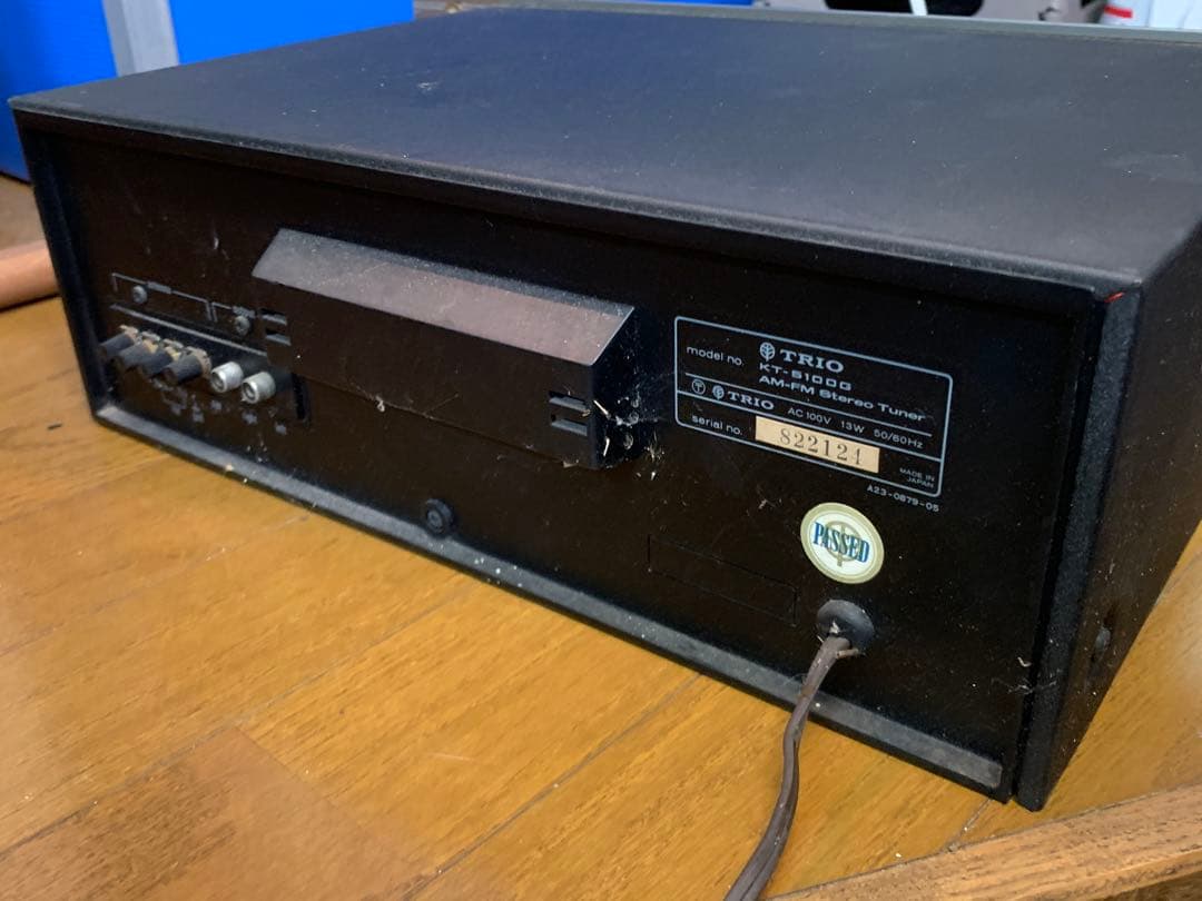 ★TRIO TUNER KT-5100G ビンテージ AM/FMチューナー