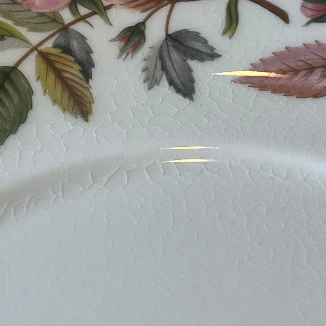 【英国ビンテージ】ウェッジウッド★ハザウェイローズ★エレガントなソースボート②