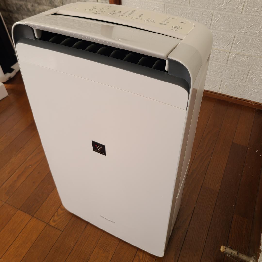 【美品】2023年製 SHARP シャープ 衣類乾燥除湿機 CV-N120-W