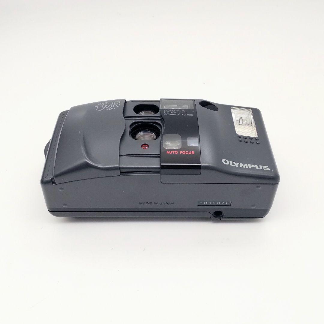 完動品◆極美品【青が綺麗に写る◆昭和レトロ】OLYMPUS AF-10 TWIN
