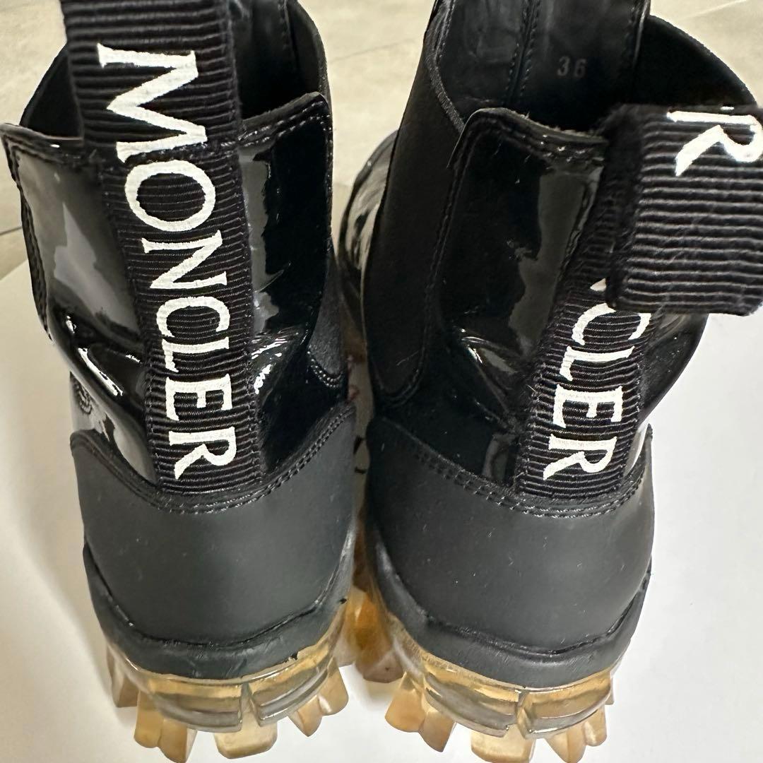 MONCLER モンクレール　サイドゴア　レインブーツ　サイズ36