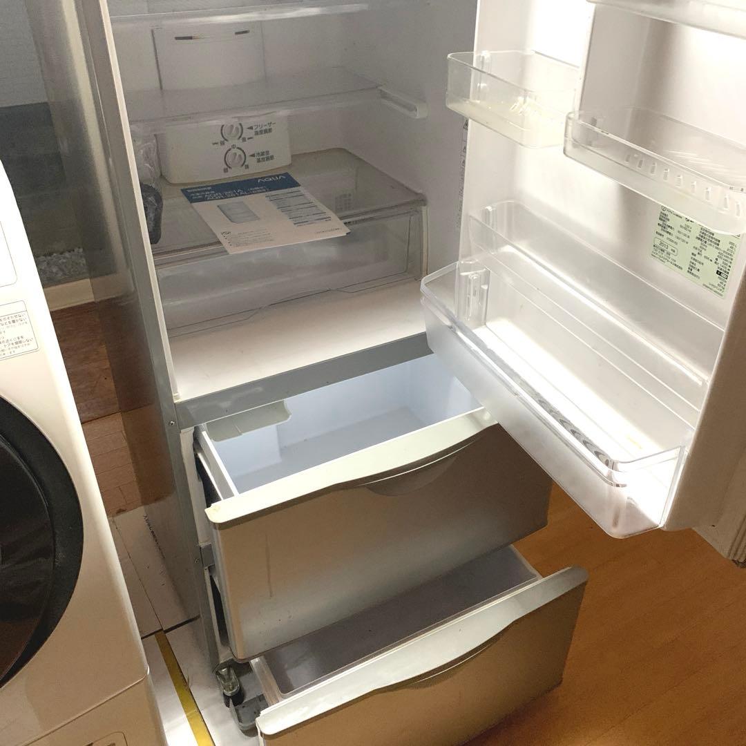 冷凍冷蔵庫AQUA左開き