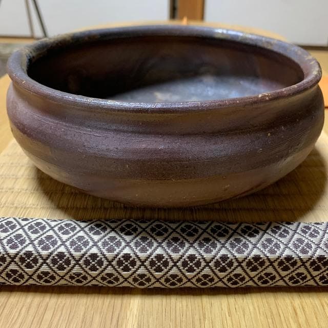 秘色南蛮焼　窯元　茶道　菓子器　柴岡一海