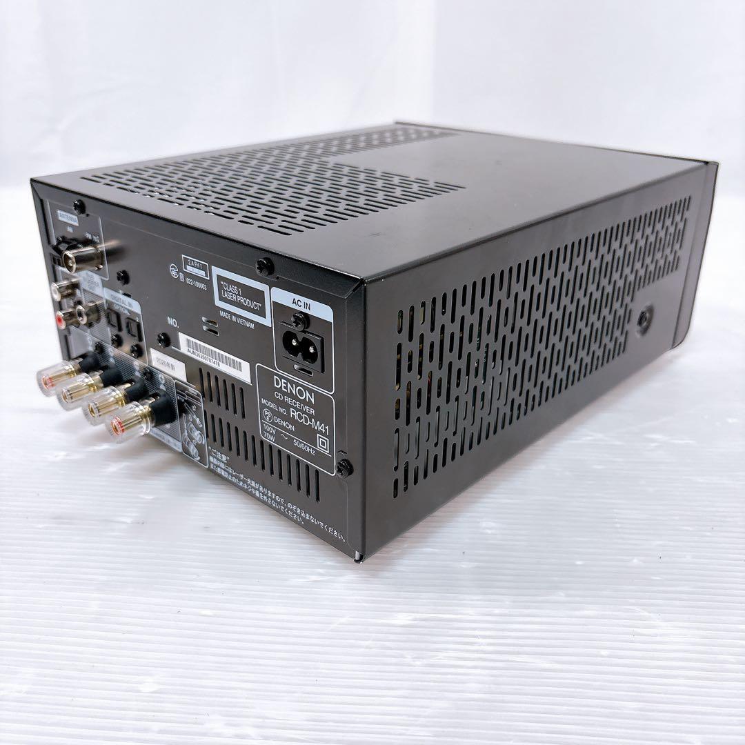 【極美品】DENON デノン RCD-M41 CDレシーバー Bluetooth