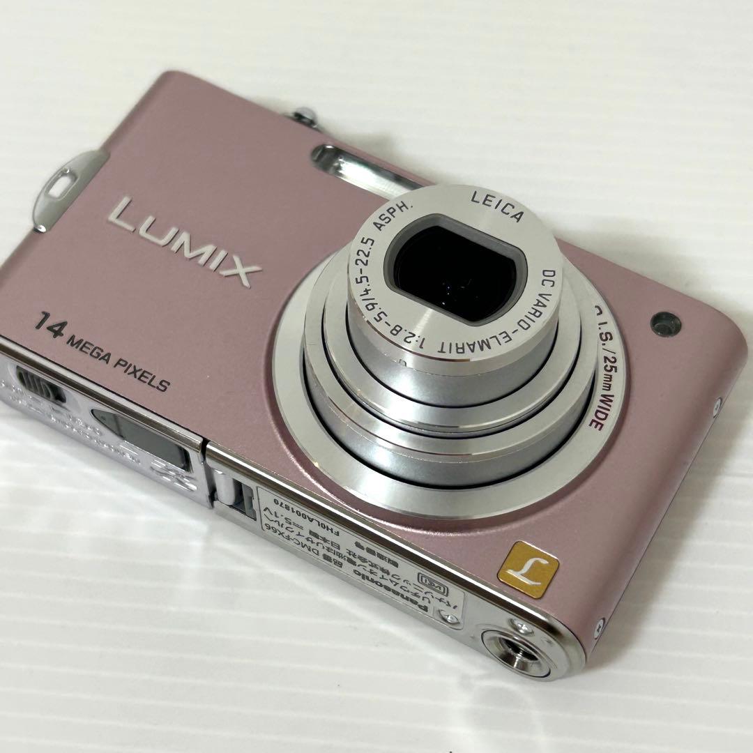 【美品】 パナソニック LUMIX DMC-FX66 コンパクトデジタルカメラ