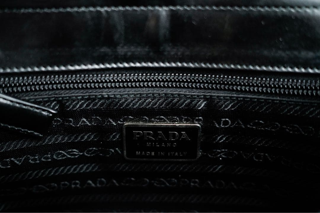 けふ　90's PRADA archive leather bag