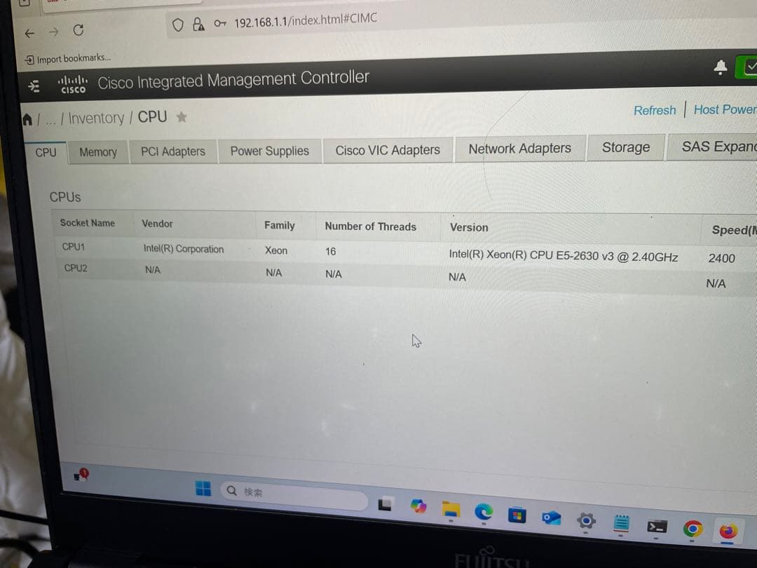 Cisco UCS C220 M4 / UCS C240 M4S サーバー本体