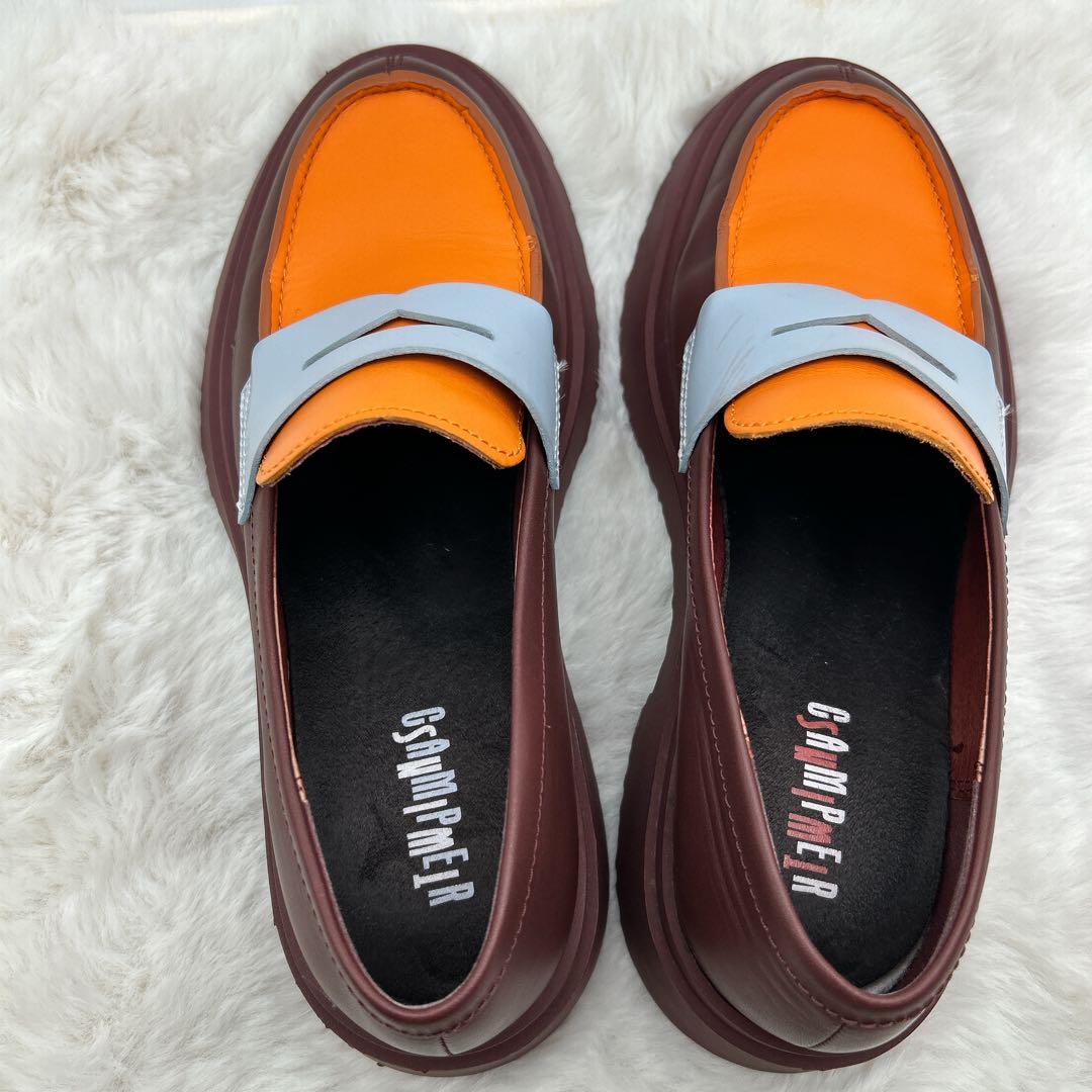 【極美品】希少　レア　CAMPER ローファー Walden バイカラー