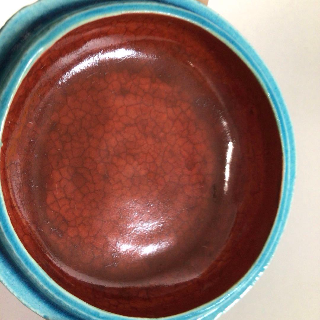 Ｓ１３０　香合　『真葛香斎造』『交趾』『玉龍香合』　共箱　茶道具