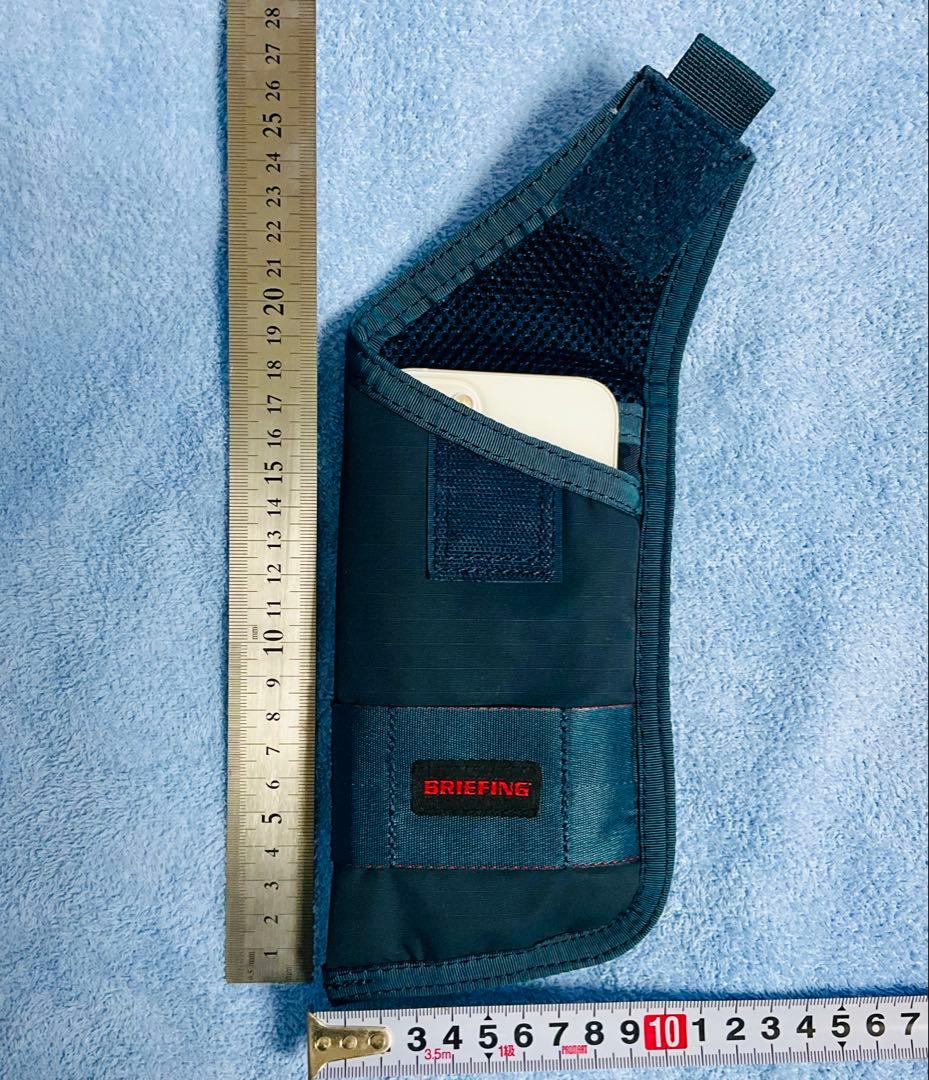 美品 BRIEFING PP-6 PLUS MW ネイビー