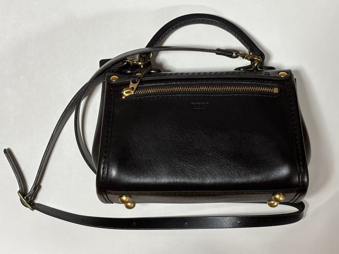 Herz ハンドバッグ　ショルダーバッグ　黒