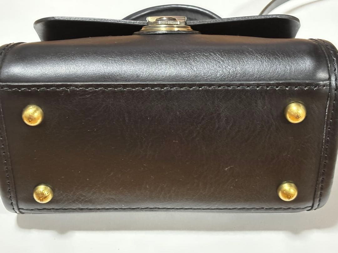 Herz ハンドバッグ　ショルダーバッグ　黒