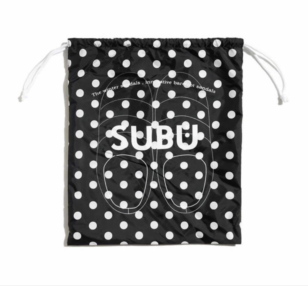 新品　未開封　SUBU ドット 水玉 0サイズ22-23.5 サンダル　スリッパ