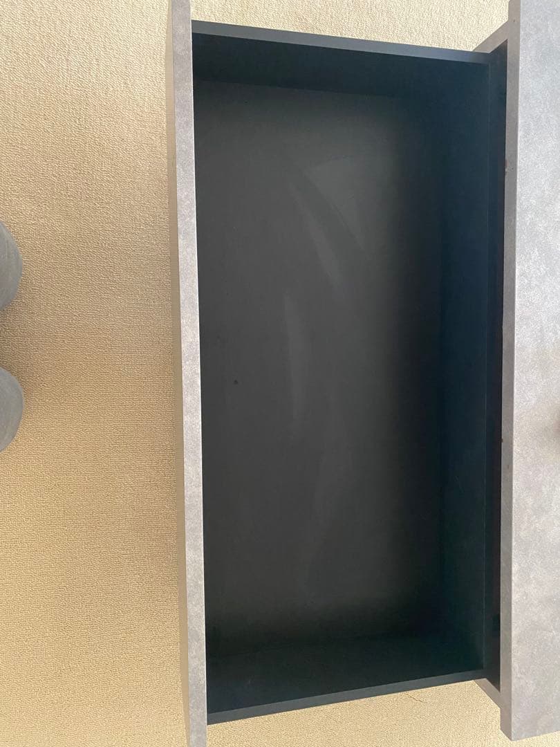 Lynd 大川家具 収納付きセンターテーブル ローテーブル グレー