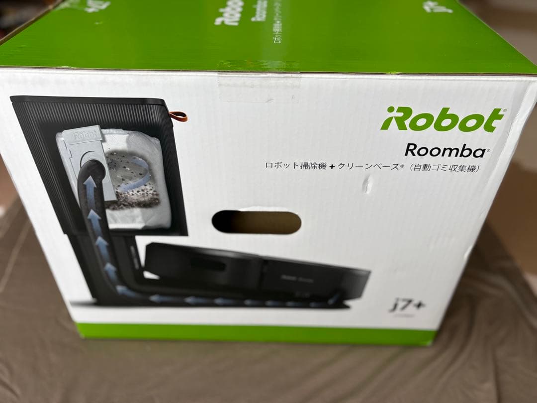 iRobot Roomba j7+ロボット掃除機 クリーンベース付き