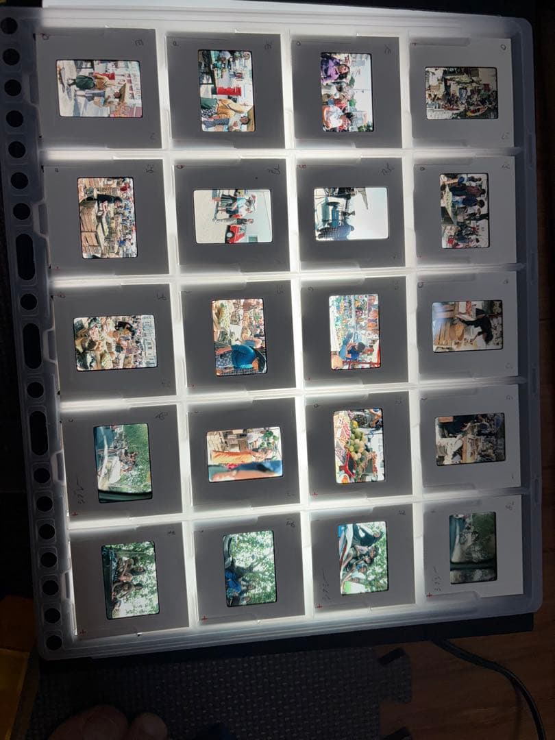 【650枚】スライドフィルム　シート　レア品