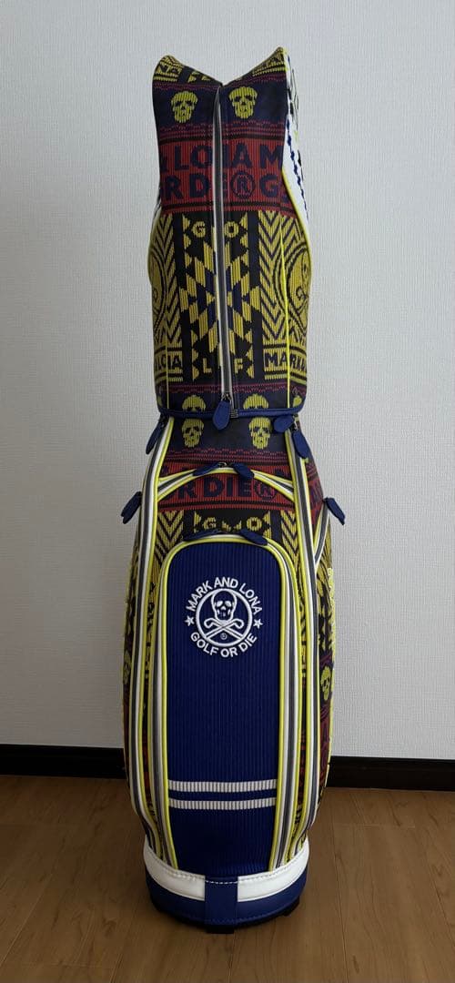 マークアンドロナ　キャディバッグ　ヘッドカバーセット