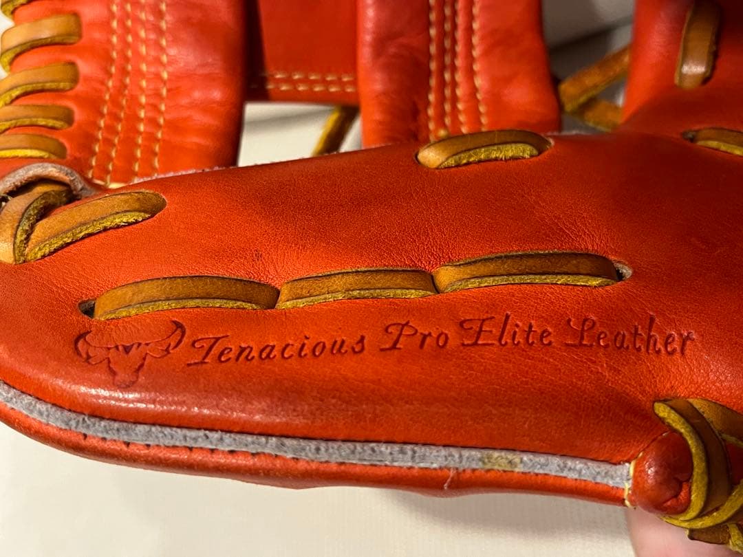 e*3様 【美品】ミズノプロ 内野手 硬式グラブ 限定皮革 テネイシャスプロエリ