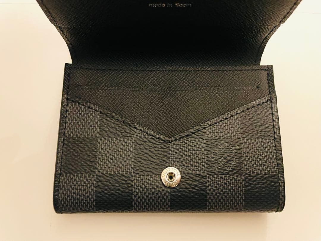 LOUIS VUITTON ダミエ ブラック 名刺入れ カードケース