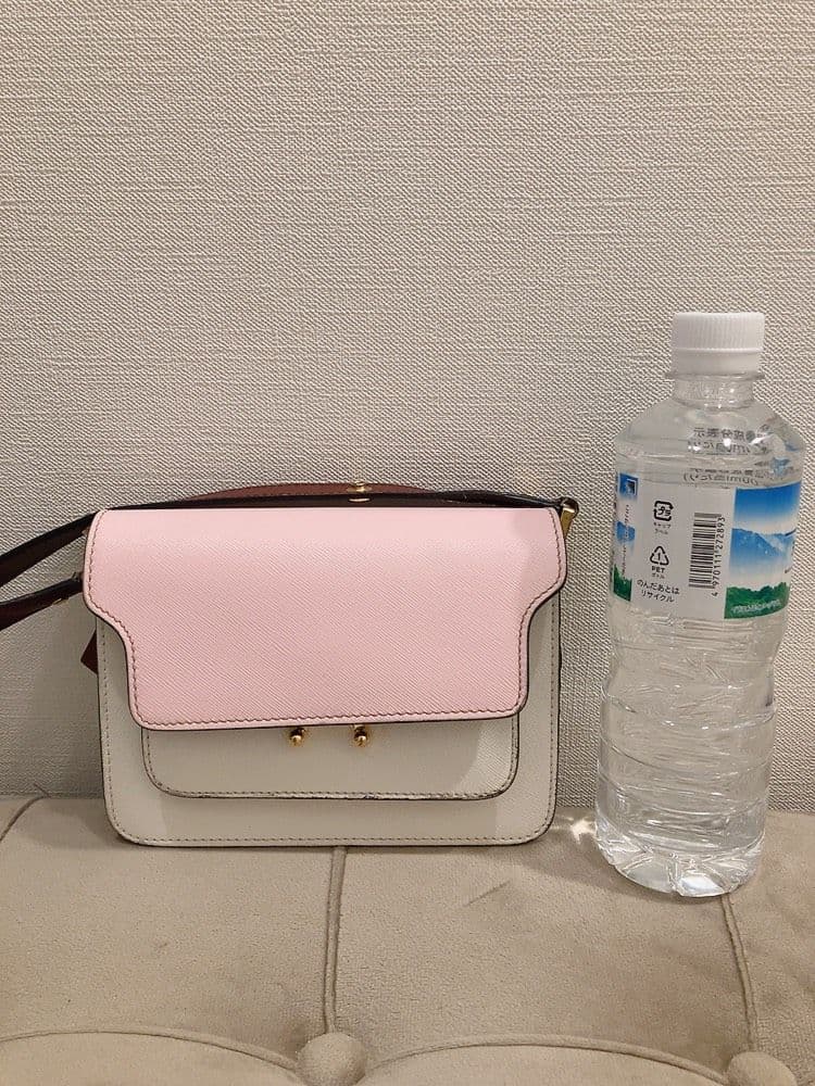 MARNI　マルニ　TRUNK BAGトランクミニ　レザー　ショルダーバッグ