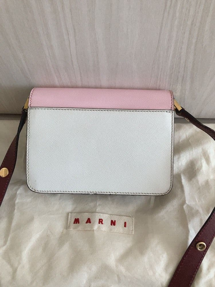 MARNI　マルニ　TRUNK BAGトランクミニ　レザー　ショルダーバッグ