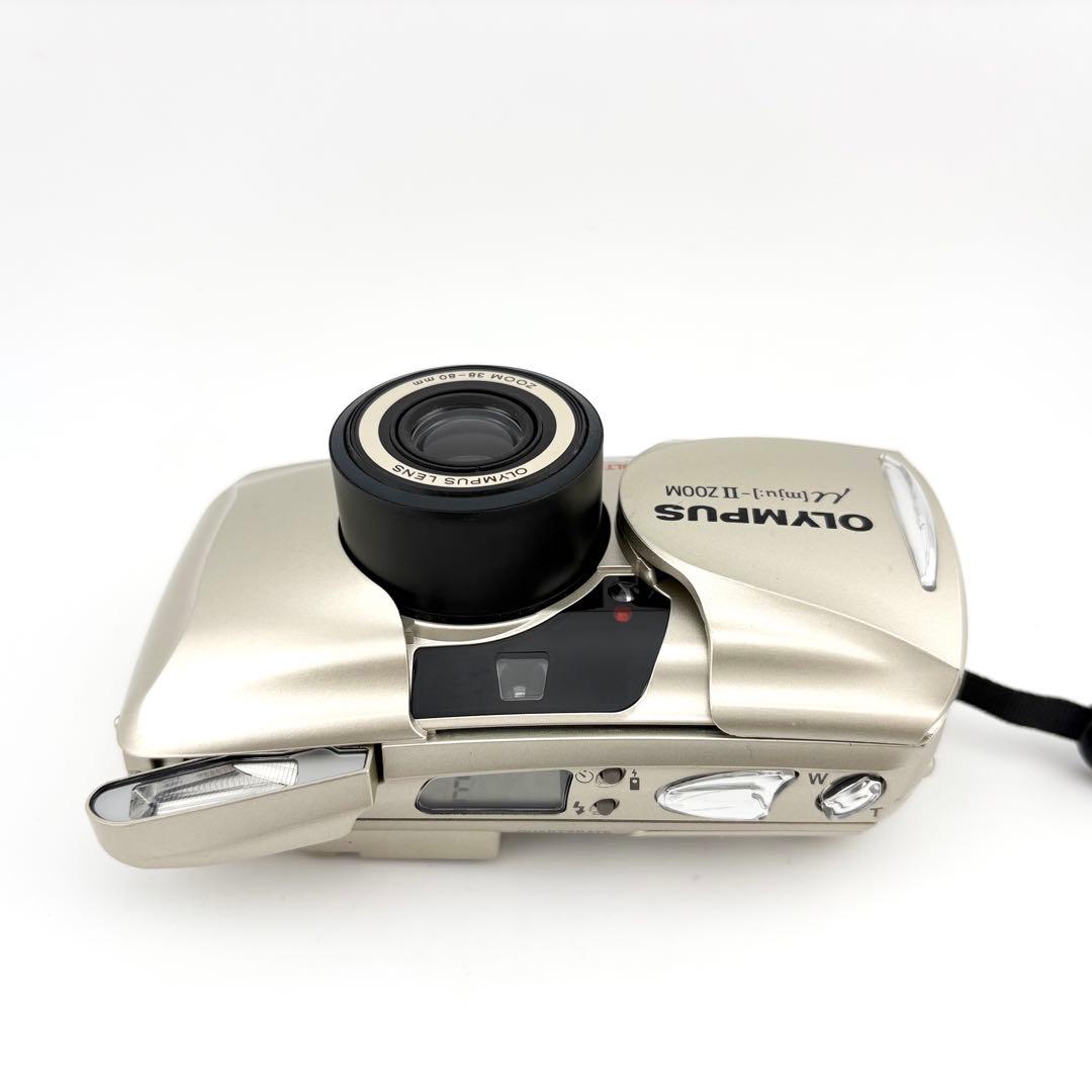【完動品】OLYMPUS μ ii zoom フィルムカメラ 動作確認済み 美品