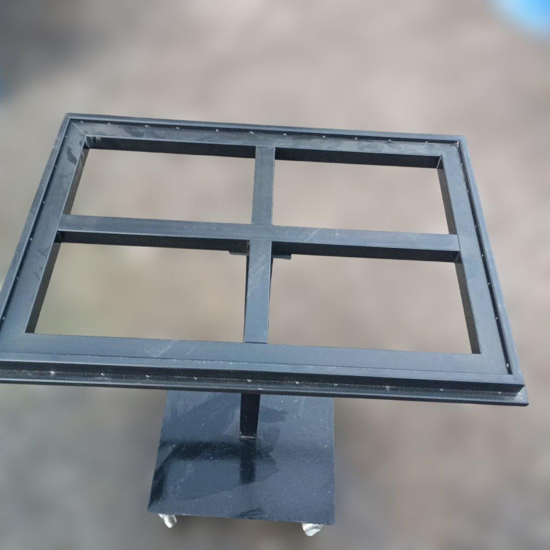 5733）サンプルケーススタンド　アクリルカバー付きシューケース