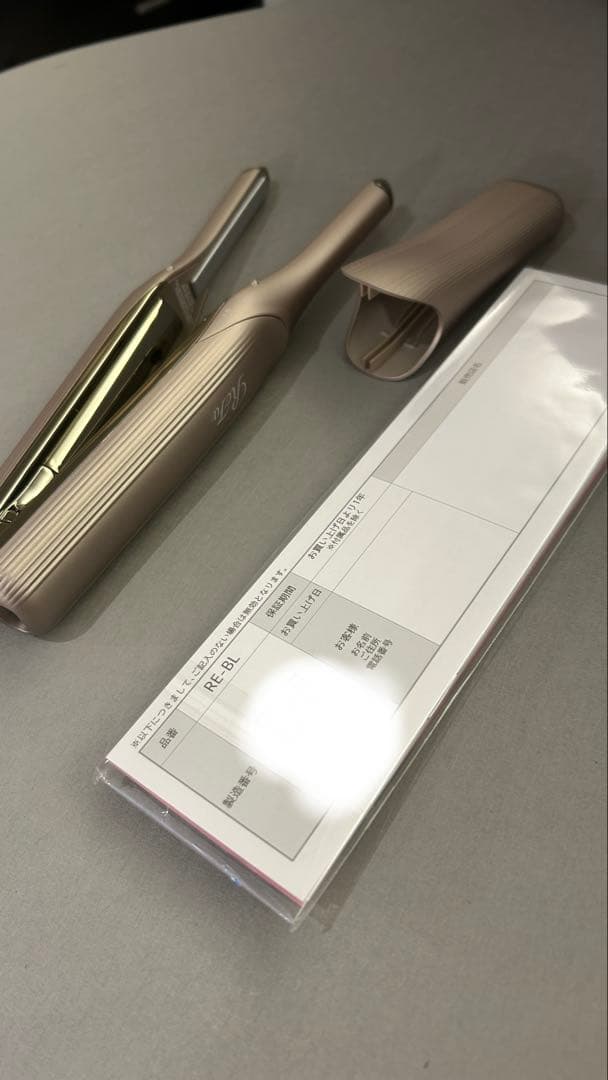 リファ　フィンガーアイロン　　ST6 シャンパンゴールド